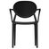 Cadeira Empilhavel Com Braco Inmetro Slick Im In Area Externa Interna Polipropileno UV Preto -3-